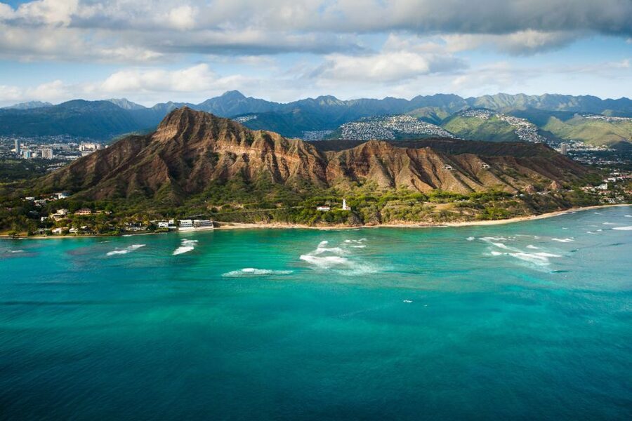 Oahu: Waikiki 20-Minute Doors On / Doors Off Helicopter Tour - The Final Approach Toward Pearl Harbor