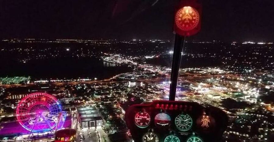 Orlando: Theme Parks After-Hours Private Helicopter Flight - The Universal side: Volcano Bay, Islands of Adventure, and Studios