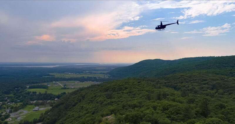 Ottawa: Helicopter Ride with Live Commentary - The flight over Chelsea and Gatineau Park