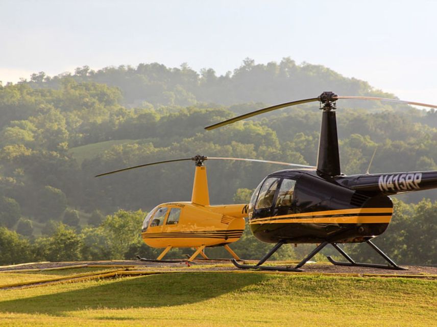 Pigeon Forge: French Broad River Helicopter Tour - The 6-minute Lake View flight