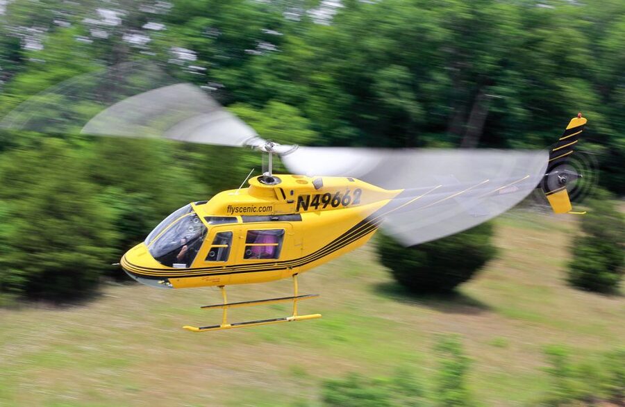 Pigeon Forge: Ridge Runner Helicopter Tour - Taking off from the private heliport