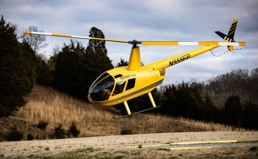 Pigeon Forge: Wears Valley Helicopter Tour - Pine Mountain leads toward the national park boundary