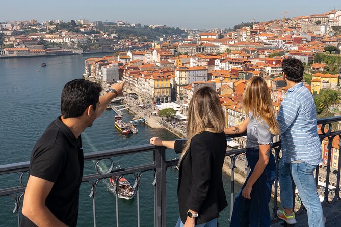 Porto 360°: Helicopter Flight, Guided Walking Tour & River Cruise - The Douro from the deck of a boat