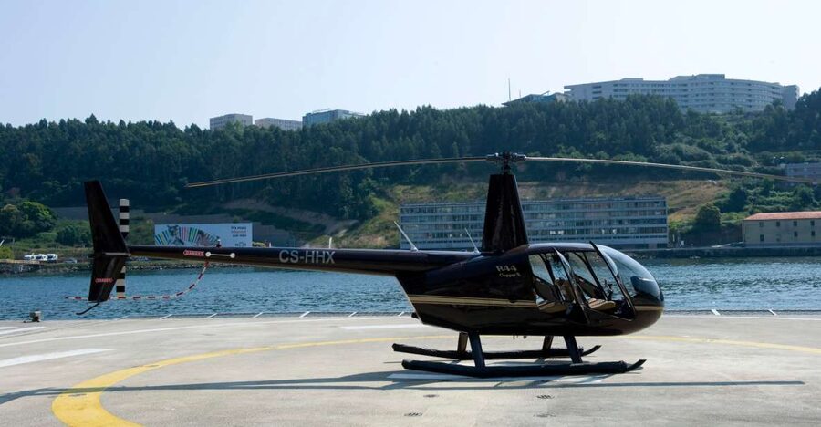 Porto: Douro River Helicopter Tour - Starting beside the Douro at Massarelos