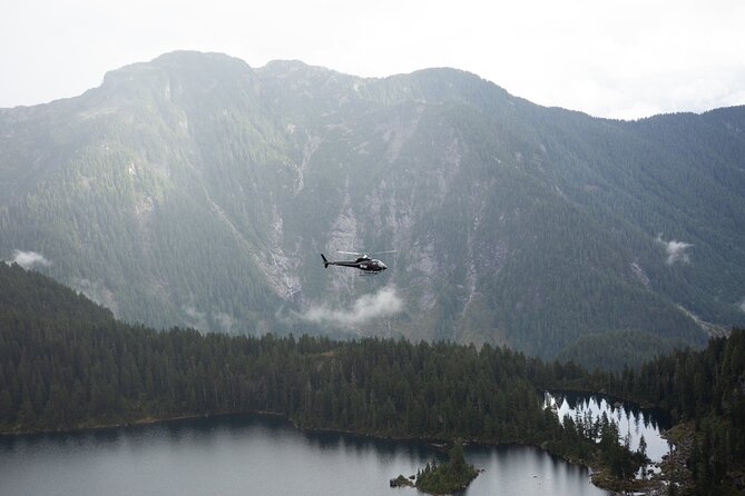 Pre/Post Cruise Helicopter BC Backcountry Tours with Hotel Pickup - From downtown Vancouver to the Pitt Meadows hangar