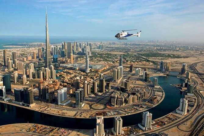 Premium Odyssey Helicopter Tour ( 45 Minutes Flight ) FIRST EXCURSION SIGNATURE - Palm Jumeirah and the first coastal views