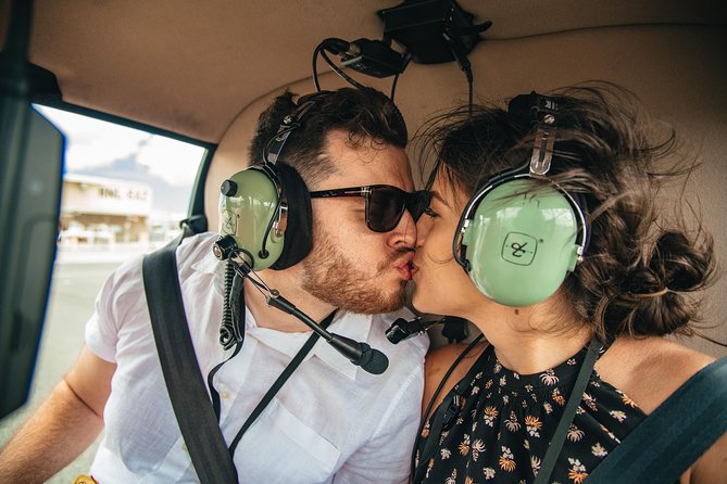 Private 45 Minute Helicopter Tour with Romantic Landing - Sacred Falls from the air