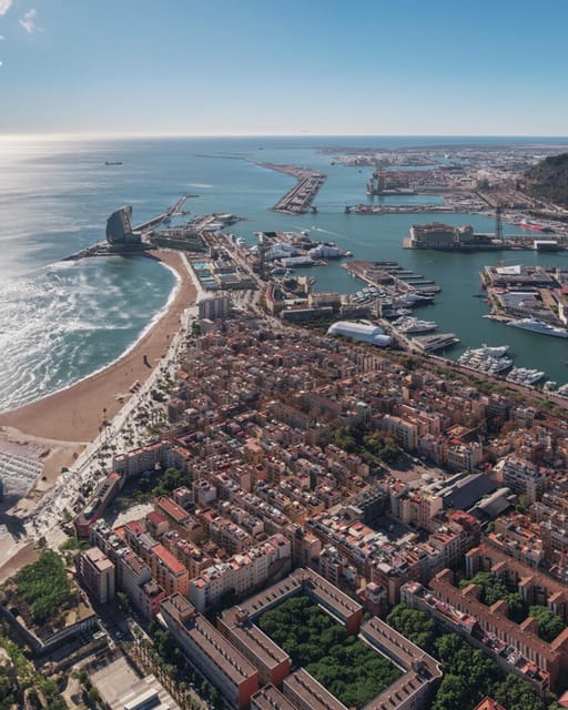 Private Barcelona & Montserrat Helicopter Tour - The seven-minute Costa Tour: a fast look at the port