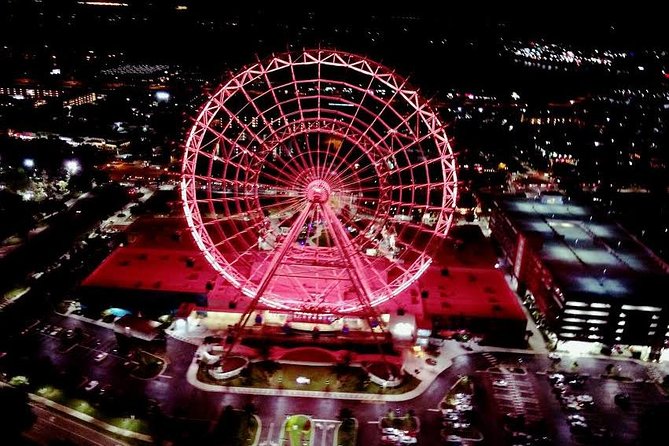 Private Helicopter After-hours 48 Miles Tour Theme Parks&Downtown - The 20-minute route: a quick look at Orlando after dark