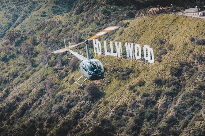 Private Helicopter Ride to Hollywood Sign - Who will enjoy this most