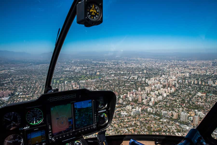 Private Helicopter Tour above Santiago with hotel transport - Is $473 per person good value?