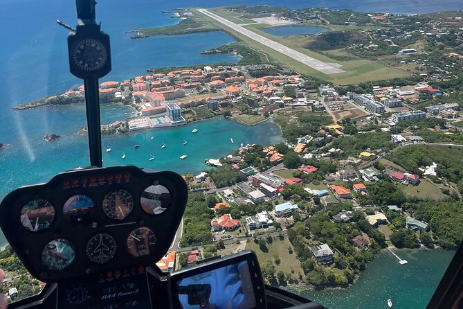 Private Helicopter Tour Grenada - What the 22 to 25 minutes in the air feel like