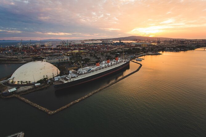 Private Helicopter Tour over Long Beach: See Catalina, Queen Mary - USS Iowa and the Vincent Thomas Bridge