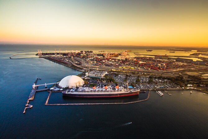 Private Helicopter Tour over Long Beach: See Catalina, Queen Mary - Catalina views and route expectations