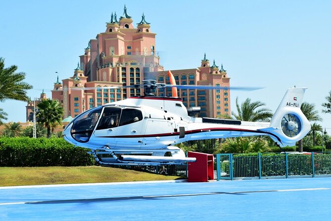 Private: Ultimate Dubai Helicopter Tour with Optional Transfers - Burj Khalifa from a moving viewpoint