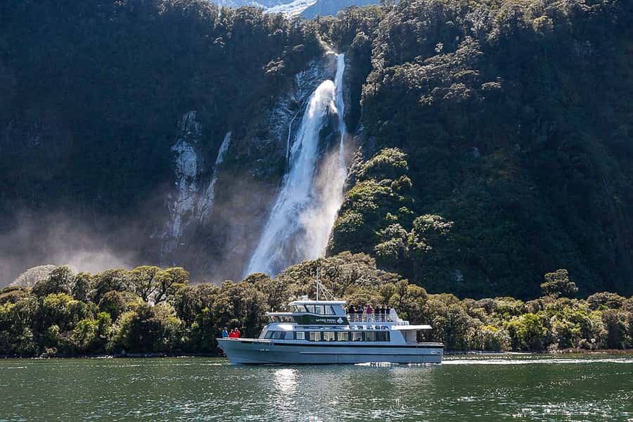 Queenstown: Milford Sound Cruise with Helicopter Transfer - Milford Sound from the water