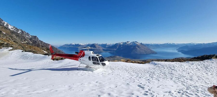 Queenstown: Remarkables Helicopter Flight & Alpine Landing - Leaving Queenstown for the Remarkables