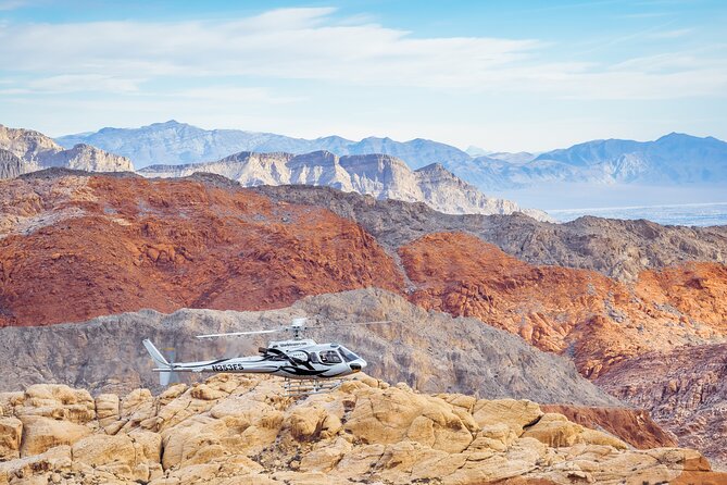 Red Rock Canyon Helicopter Air-Only Tour in Las Vegas - Red Rock Canyon from above