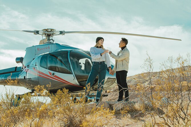 Red Rock Canyon Helicopter Tour with Landing and Champagne Toast - How much value do you get for $244.20?