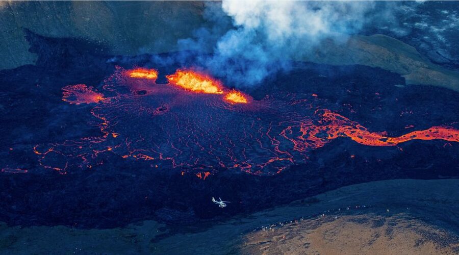 Reykjanes: Fagradalsfjall Eruption Helicopter Tour - The 2021 eruption and the first new lava fields