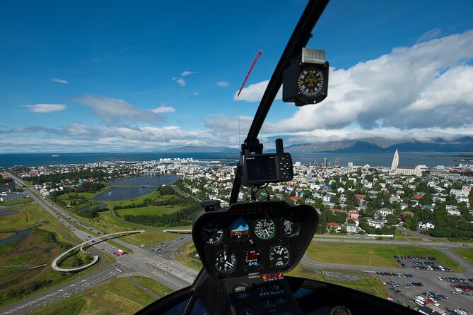 Reykjavik Helicopter Private Tour of Volcanoes - Taking off from Reykjavik
