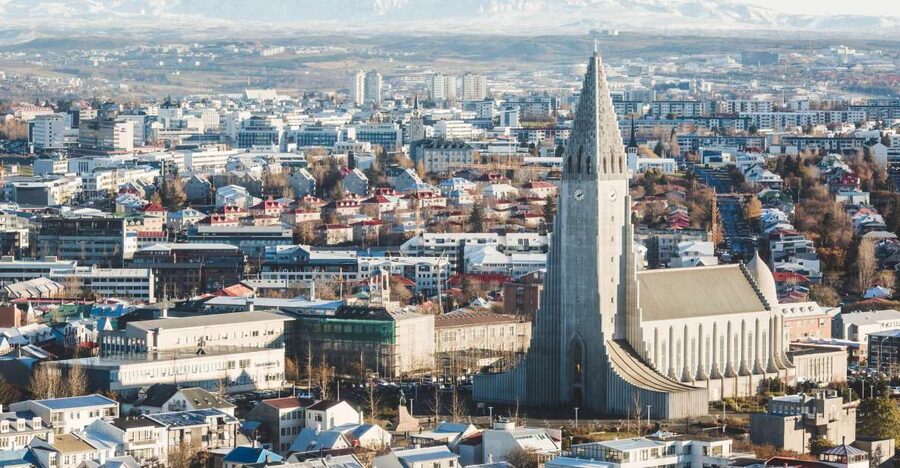 Reykjavik: Panoramic Helicopter Flight with Summit Landing - Leaving Reykjavik Domestic Airport for the sky