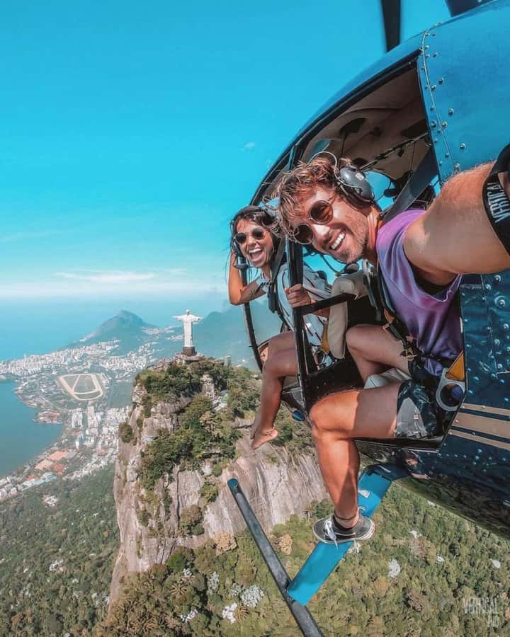 Rio de Janeiro: Doors-off 30-min helicopter tour - The 30-minute flight plan and return