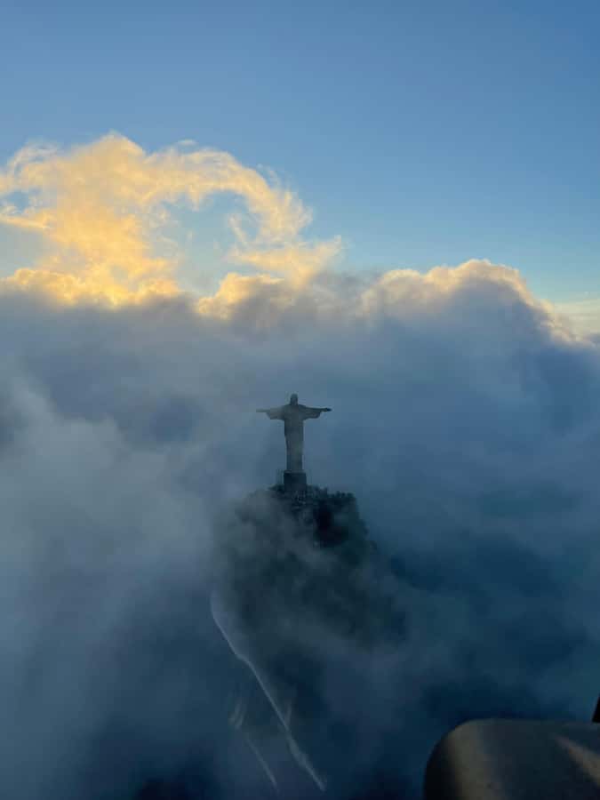 Rio de Janeiro Helicopter Tour | DOORS OFF - Morro Dois Irmãos and the approach to Leblon