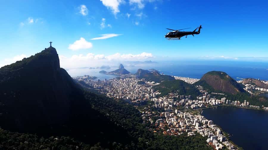 Rio de Janeiro: Sugar Loaf with Lunch and Helicopter Flight - Downtown Rio from the bus