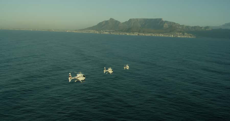 Robben Island By Air Scenic Helicopter Flight - Checking in at the V&A Waterfront helipad