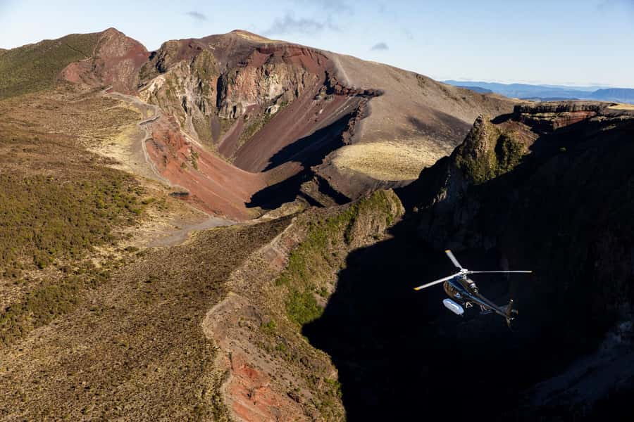Rotorua: Helicopter Flight and Guided Walk on Mt Tarawera - Leaving Rotorua’s lakefront for the volcano