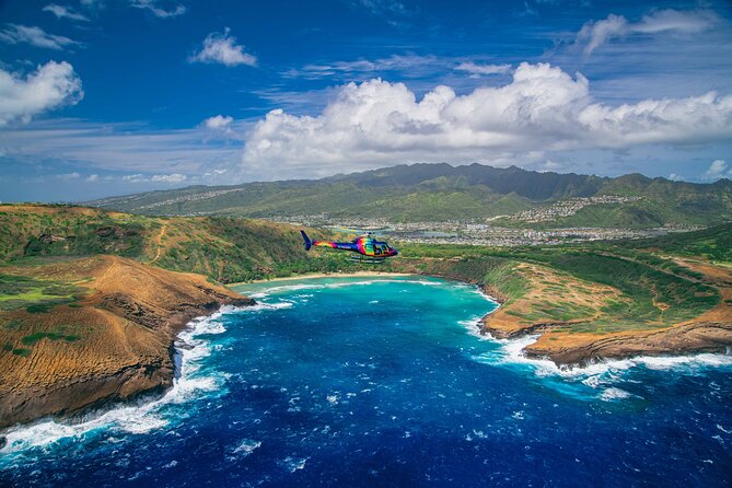 Royal Crown of Oahu - 60 Min Helicopter Tour - Doors Off or On - Mokoliʻi Island and Kaʻaʻawa Valley