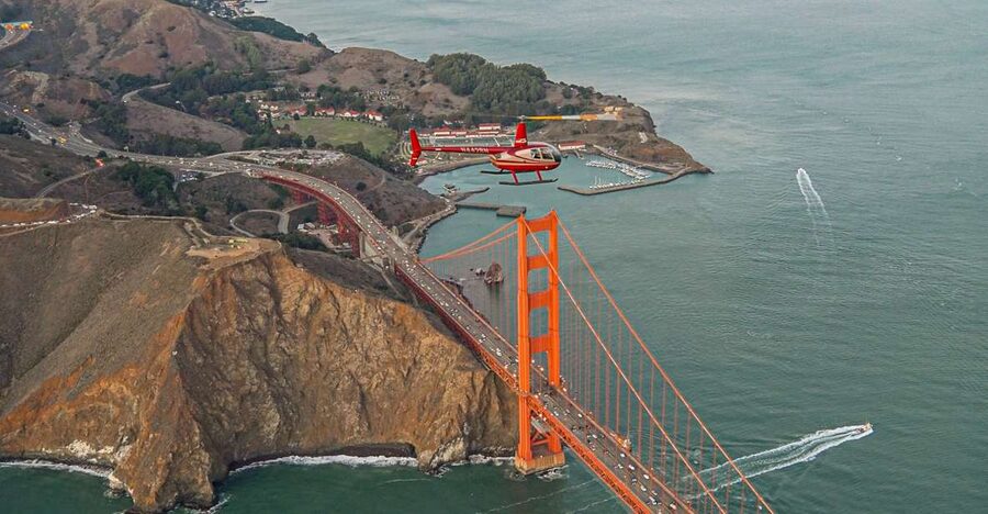 San Francisco: Golden Gate Helicopter Adventure - What a 30-minute helicopter ride feels like