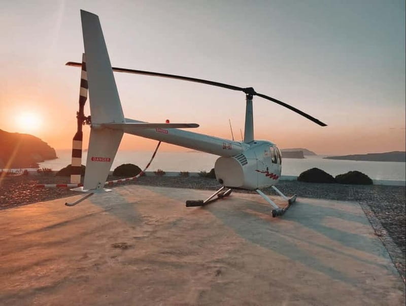 Santorini: Helicopter Sightseeing Flight Over Caldera - The 20-minute route over the caldera