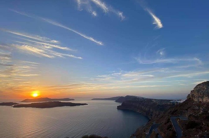 Santorini Helicopter Sightseeing Tours - Red Beach and its volcanic colors