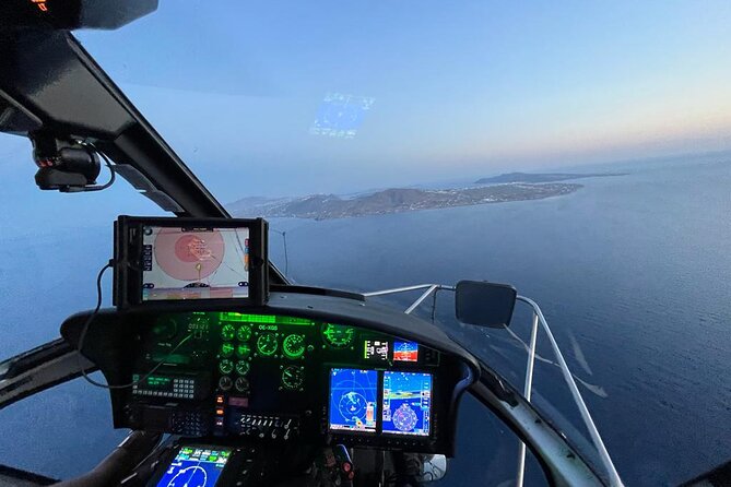 Santorini Helicopter Sightseeing Tours - Oia and the northern end of the island