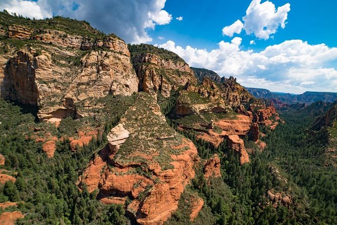 Sedona Helicopter Tour : Dust Devil Tour - Devil’s Bridge from above