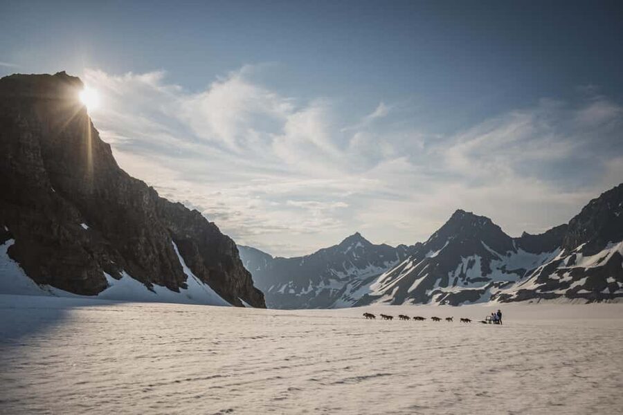 Seward, Alaska: Helicopter Glacier Dog Sledding Adventure - Who will enjoy this most?