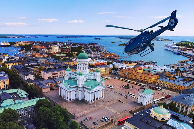 Sightseeing Helicopter Tour in Helsinki 45 Minutes - Senate Square, Market Square, and the waterfront