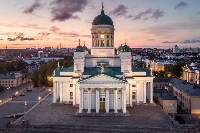 Sightseeing Helicopter Tour in Helsinki 45 Minutes - Starting at Vantaa and getting ready to fly