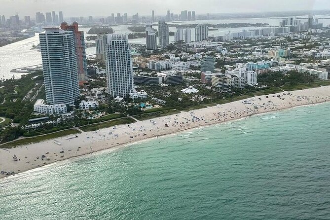 South Beach Miami Aerial Tour : Beaches, Mansions and Skyline - What this Miami flight is really like