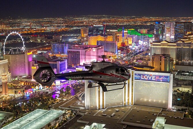 Sunset Red Rock Canyon Helicopter Tour and Champagne Toast - A 2,900-foot bluff and a Champagne toast