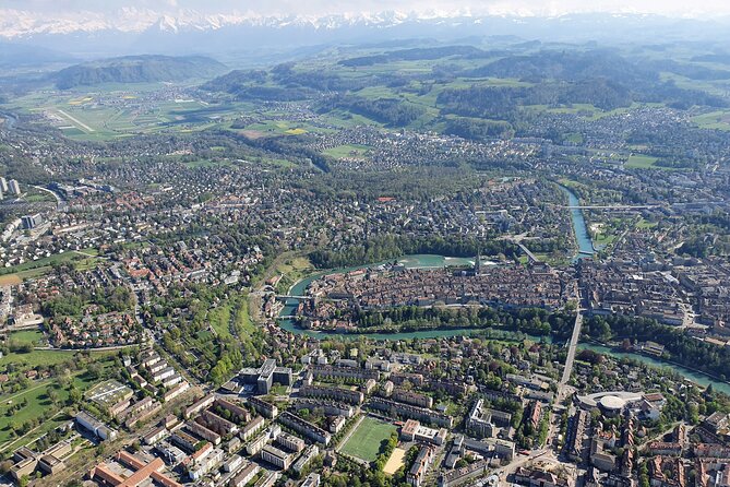 Swiss Capital city helicopter sightseeing tour - the ideal flight to see Berne - Starting at Belp instead of central Bern