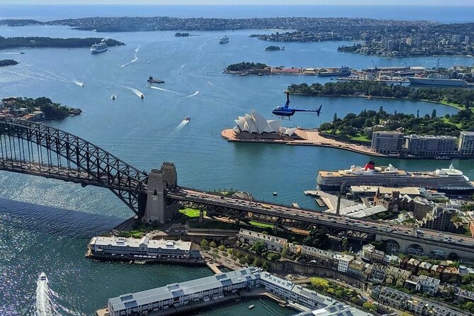 Sydney Harbour Scenic Helicopter Flight - Hotel pickup and getting back to central Sydney