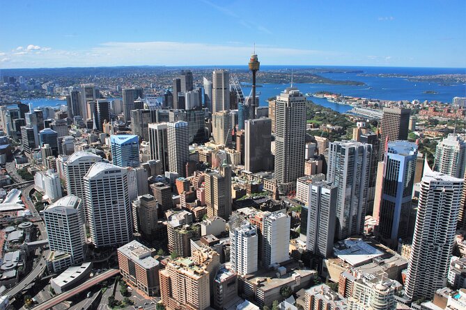 Sydney Harbour Scenic Helicopter Flight - From Sydney Airport to the Pacific coast