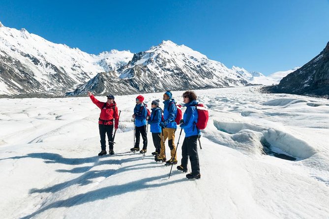The Adventurer: Tasman Glacier Heli-hike - Taking off from Mount Cook Airport