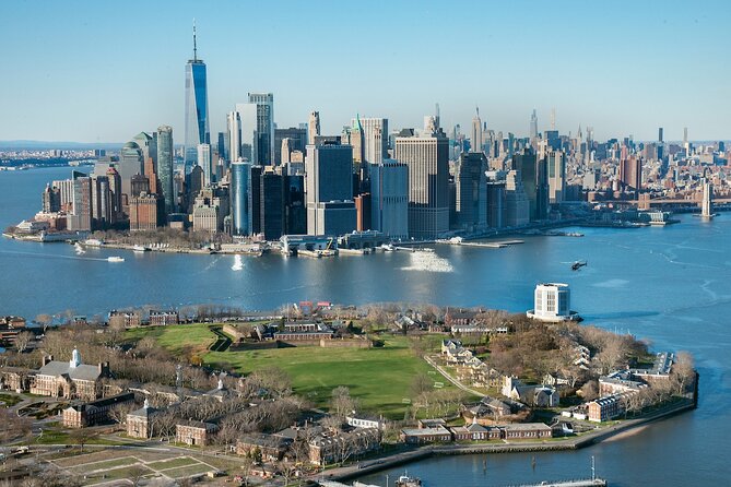 The Big Apple Helicopter Tour of New York City - The Statue of Liberty and Verrazano-Narrows Bridge