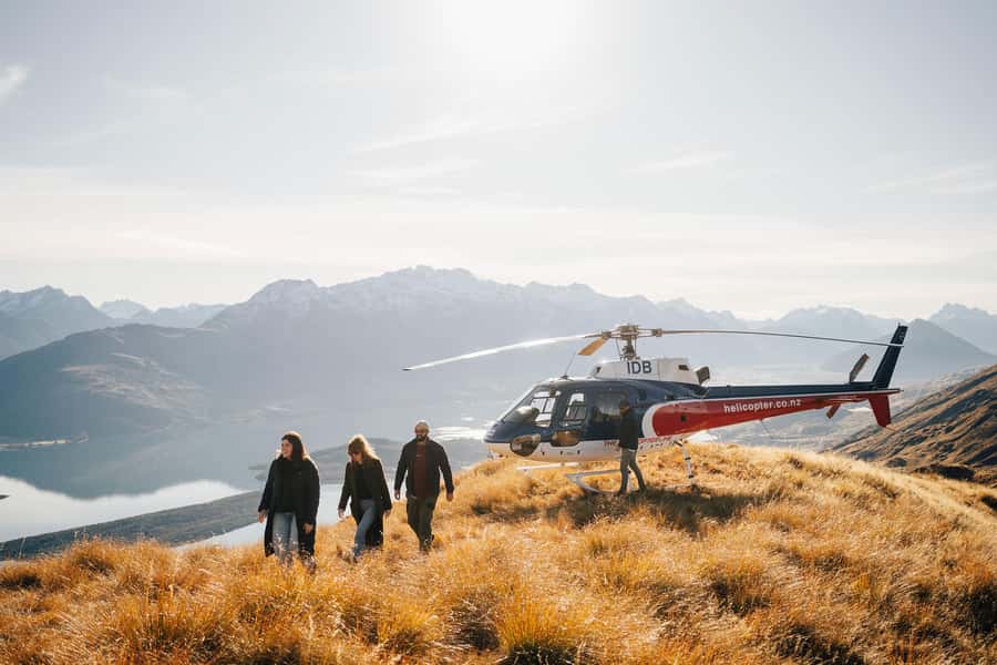 The Grand Circle 35-Minute Helicopter Tour & Alpine Landing - Coronet Peak and the high country