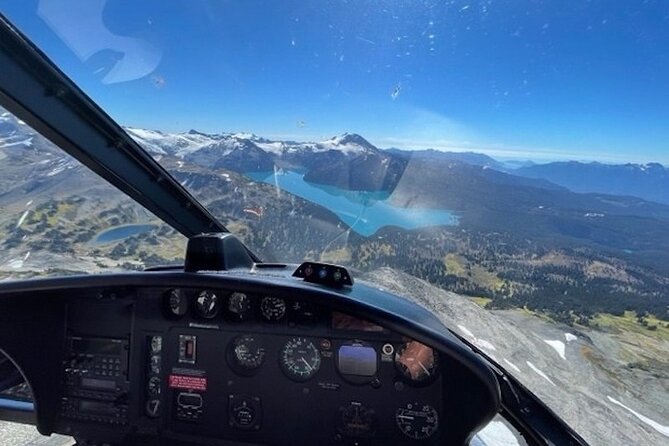 The Summit Helicopter Sightseeing Tour - From Whistler heliport to the first mountain views