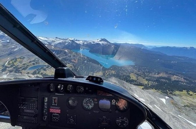 The Summit Helicopter Sightseeing Tour - Garibaldi Lake and the scale of the provincial park